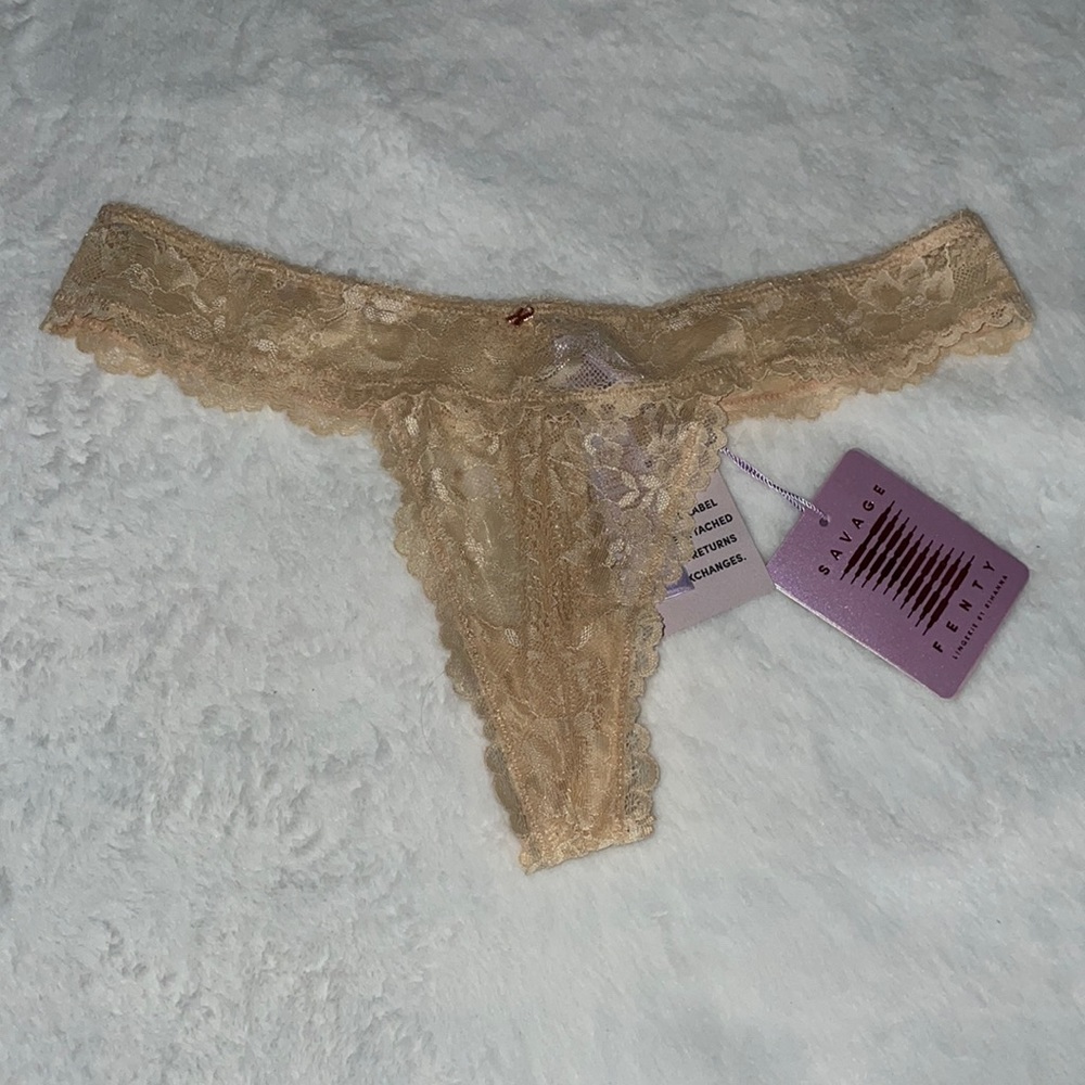 Save X Fenty Lace Thong